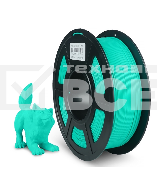 Филамент NVPrint PETG Mint Green для 3D печати диаметр 1.75мм длина 330 метров масса 1 кг