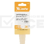 Кисть плоская для лаков 'Евро' 1.5', искусственная щетина, деревянная рукоятка MTX 83086, фото 1