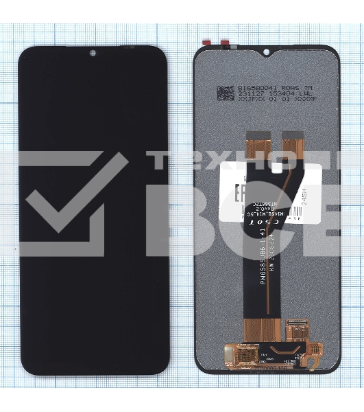 Дисплей для Samsung Galaxy M14 5G SM-M146B в сборе с тачскрином, черный orig lcd