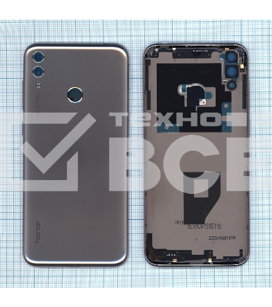 Задняя крышка для Huawei Honor 8С  золотая