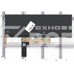 Клавиатура для ноутбука HP Omen 15-ek черная с красной подсветкой, фото 1