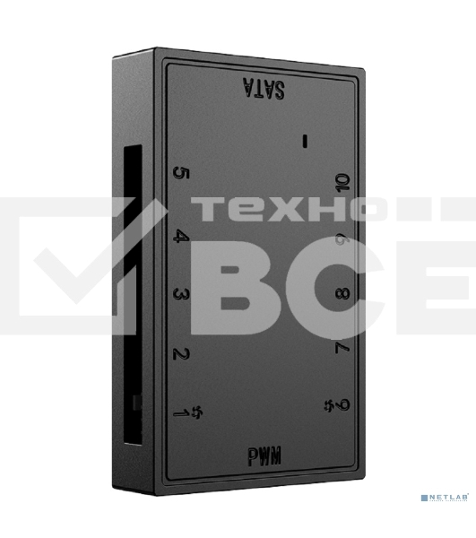 Контроллер скорости вращения вентиляторов Fan Hub ID-Cooling FH-10 PWM 10 Ports / SATA Power 