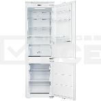 Встраиваемый холодильник Kuppersberg RBN 1764, High-Tech, полезный объем 243 л, No Frost, супер заморозка, инверторный компрессор, электронное управление, энергоэффективность А+, фото2