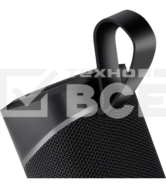 Колонка портативная Sven АС PS-155 черный 10W 1.0 BT/3.5Jack 1800mAh (SV-022334)