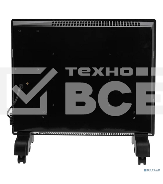 Конвектор Rexant черный, 1000 Вт, 10 м2, электронный термостат, Wi-Fi