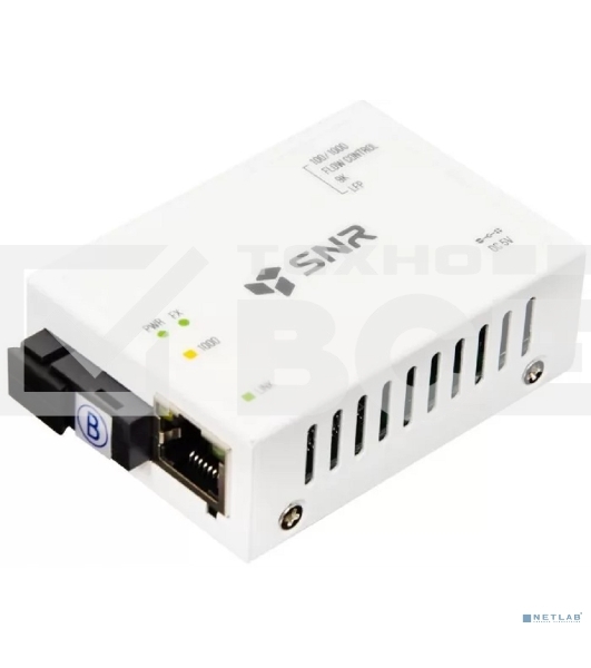 Медиаконвертер SNR 10/100/1000-Base-T/100/1000Base-FX, Tx/Rx: 1550/1310нм