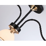 Светильник Ambrella light TR3161/3 BK/FGD черный/золото E27/3 max 60W D580*300, фото5