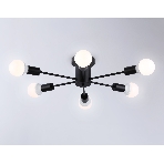 Светильник Ambrella light TR80402/6 BK черный E27/6 max 60W D780*150, фото3