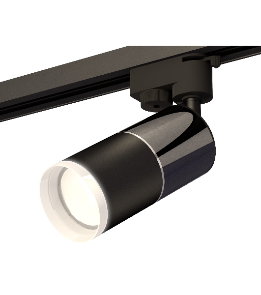 Светильник Ambrella light XT6302041 SBK/DCH/FR черный песок/черный хром/белый матовый MR16 GU5.3