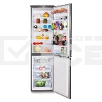 Холодильник DON R-299 NG нерж сталь двухкамерный 259/140л морозилка снизу, фото2