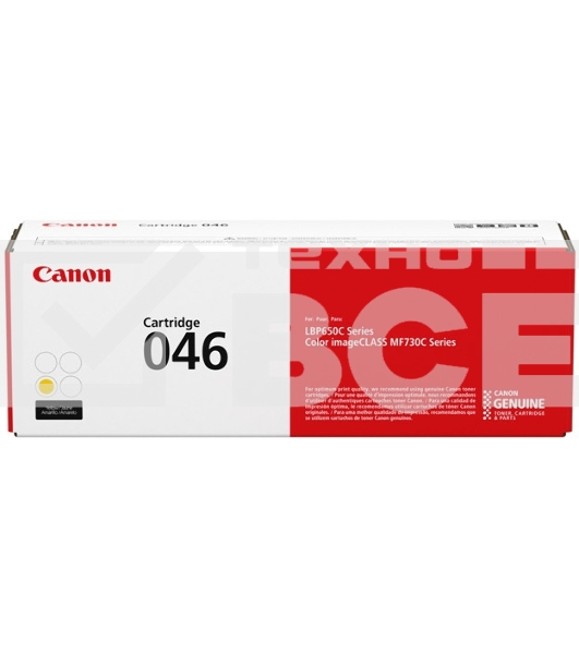 Картридж лазерный Canon 046Y желтый для i-SENSYS MF732/734/735, LBP653/654 2300 страниц