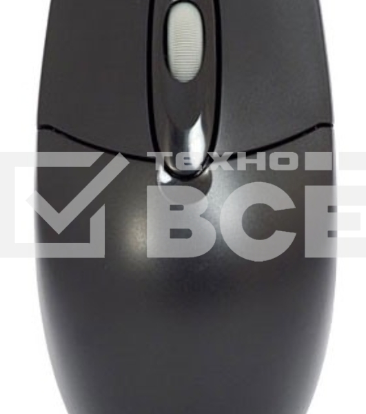 Мышь проводная A4Tech OP-720 черный, 1200 dpi, USB, кнопки - 3
