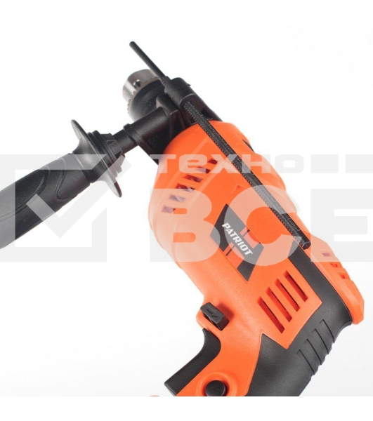 Дрель электрическая ударная PATRIOT FD 750h [120301444] { с ударом, мощность 710Вт, макс.диаметр 13мм, глубиномер + дополнительная ручка }