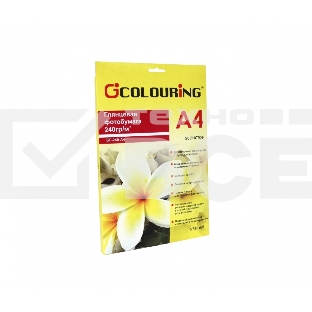 Фотобумага глянцевая CG-БГ-240-А4-50 , 240г/м2, A4, 5760dpi (Mi), 50л