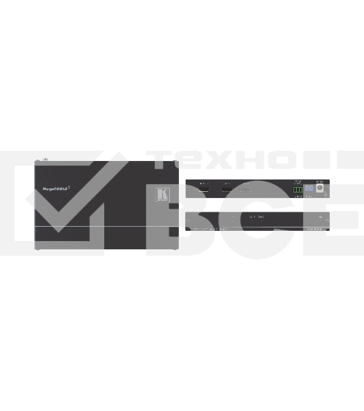 Усилитель-распределитель Kramer Electronics [VM-2H2] 1:2 HDMI UHD; поддержка 4K, HDMI 2.0