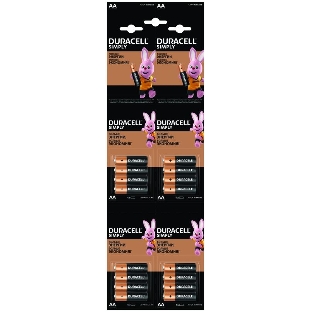 Элемент питания Duracell LR03-4BL BASIC 4х4 (16/240/31680)5009140/5008102 (блист.16шт) Duracell Б0046869