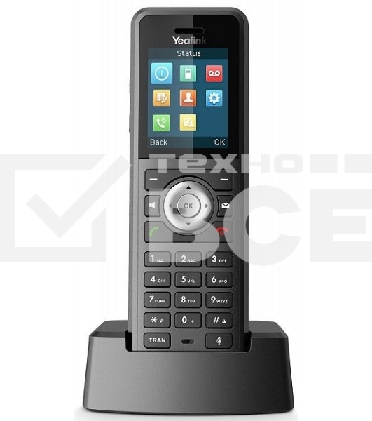 Телефон Yealink W59R, IP67, Bluetooth, Alarm, быстрая зарядка