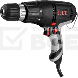 Дрель шуруповерт сетев PBM10-C1 МАСТЕР (400Вт,0-800об/мин.) P.I.T. P.I.T., шт