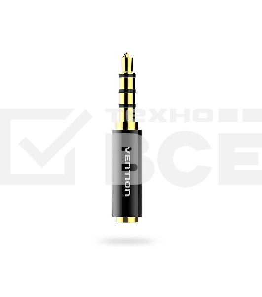 Переходник Vention Jack 2.5 mm F/3.5mm M Переходник Vention Jack 2.5 mm F/3.5mm M