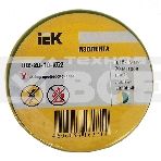 Изолента Iek UIZ-20-10-K52 0,18х19 мм желто-зеленая 20 метров ИЭК, фото5