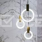 Светильник подвесной Halo Gold, 20 см, фото 1