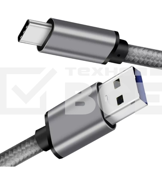 Кабель-адаптер USB 3.1 Type-Cm --> USB 3.0 Am, 2метра  VCOM/Telecom <TC403M-2M>