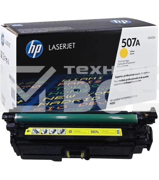 Картридж лазерный HP CE402A желтый CLJ M551 (6000стр.)