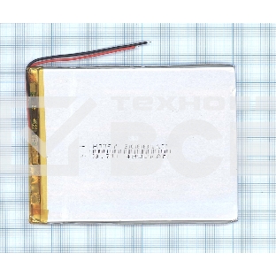 Аккумулятор Li-Pol (батарея) 3*88*117мм 2pin 3.7V/4800mAh