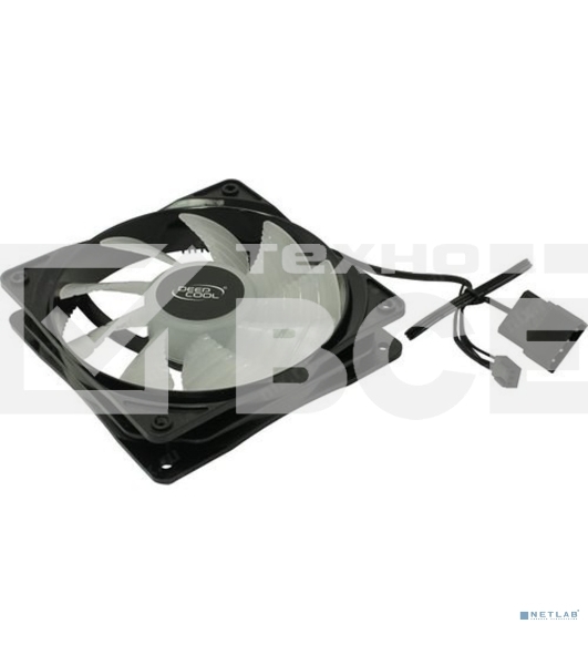 Вентилятор для корпуса DEEPCOOL RF120R черный, 120 мм, 1300 об/мин, 21.9 дБ, 3 pin