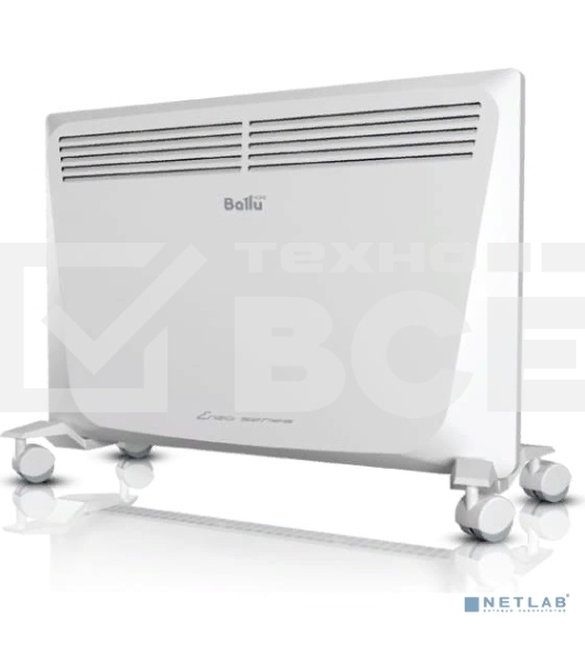 Конвектор Ballu Enzo BEC/EZMR-2000 белый, 2000 Вт, 25 м2, термостат