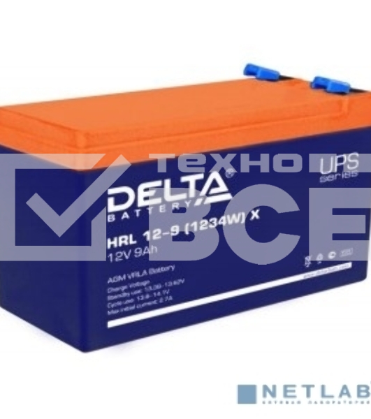 Батарея Delta HRL 12-9 X (12V 9Ah)