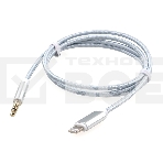 Кабель-переходник USB Cablexpert CCAB-AP35M-1M-W, Lightning/Jack3.5, Mobile, 1м, белый, коробка, фото3