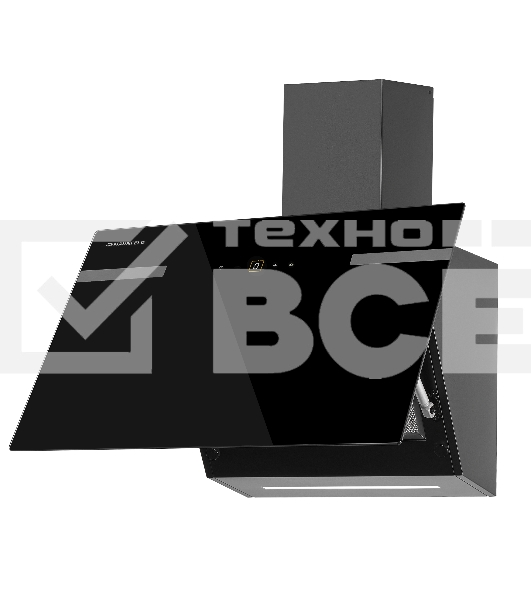 Кухонная вытяжка Maunfeld Amber 60 Glass черный