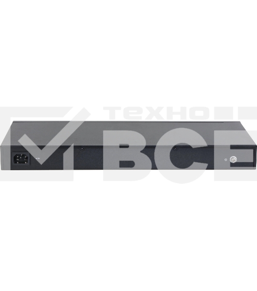 Неуправляемый 24-портовый коммутатор DAHUA DH-S3226-24ET-240 с РоЕ, 24xRJ45 100Mb PoE, 2хКомбо SFP/RJ45 1Gb uplink, суммарно 240Вт, коммутация 8.8 Гбит/с, MAC-таблица 8К