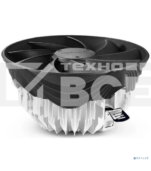 Кулер для процессора DEEPCOOL GAMMA HUNTER V2 черный/серебристый, 120 мм, алюминий, 1600 об/мин, 21 дБ, 3 pin, 95 Вт, 63.5 мм