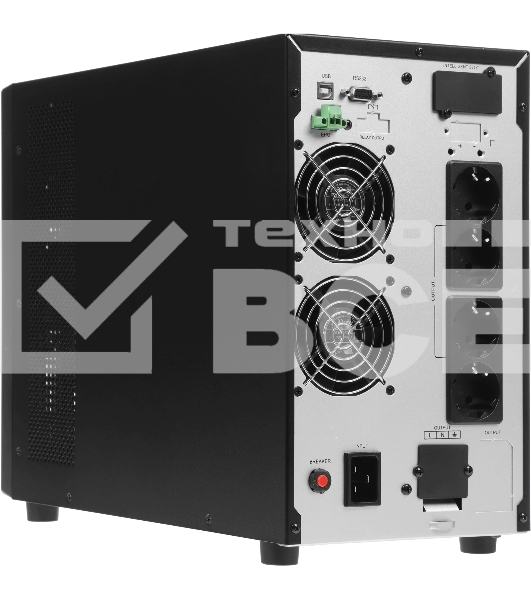 Источник бесперебойного питания Ippon Innova TBE 3000 2700Вт 3000ВА черный