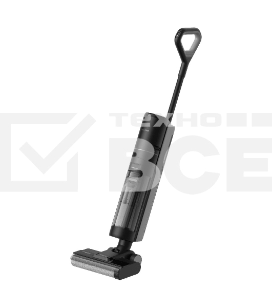 Пылесос вертикальный моющий Dreame Wet and Dry Vacuum H12S чёрный, питание от аккумулятора, 300 Вт, уборка влажная/сухая, пылесборник 0.7 л, работа от АКБ max 35 мин