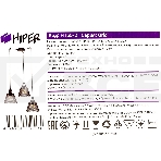 Светильник подвесной HIPER H155-2 3E2740Вт BLACK, фото9