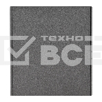 Заглушка Kranz STRONG декоративная с суппортом графит, фото 1