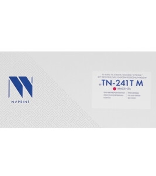 Картридж NVPrint совместимый Brother TN-241T Magenta для HL-3140CW/3150CDW/3170CDW/DCP-9020CDW/MFC-9140CDN/9330CDW/9340CDW (1400k)