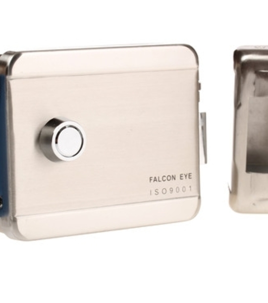Замок электромеханический Falcon Eye FE-2369 сталь серебристый