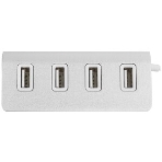 Разветвитель Rexant 4 USB-port серебристый, фото8