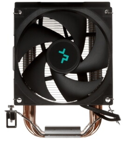 Кулер для процессора Deepcool AG300 G2 Soc-AM5/AM4/1200/1700/1851 серебристый/черный 4-pin 18-31dB Al+Cu 150W 350gr Ret (R-AG300-BKAMMG2)