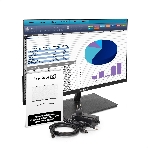 Монитор 21.5' ExeGate SmartView EP2200 IPS 1920x1080, 100 Гц, 5 мс, 16:9, 250 кд/м², HDMI, VGA, Flicker Free, Low Blue Light, черный, фото6