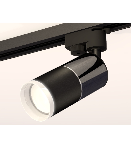 Светильник Ambrella light XT6302041 SBK/DCH/FR черный песок/черный хром/белый матовый MR16 GU5.3
