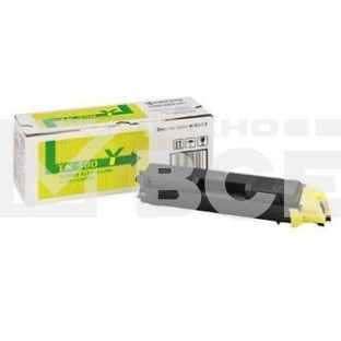 Картридж лазерный Kyocera TK-580Y (1T02KTANL0) желтый для FS-C5150DN 2800 стр.