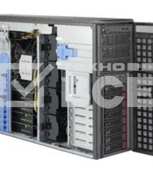 Серверная Платформа SuperMicro 7049GP-TRT - 4U/Tower GPU Server - 8x SATA - Dual 10-Gigabit Ethernet - 2200W Redundant