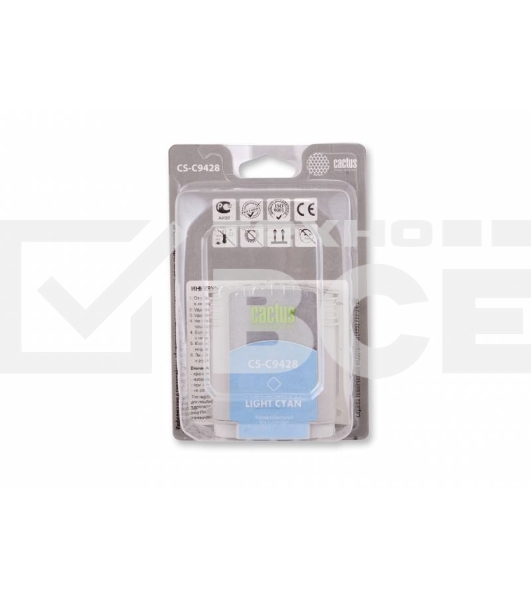 Картридж струйный Cactus CS-C9428 светло-голубой для №85 HP DJ 30/130 (72ml)