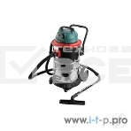 Строительный пылесос Hammer Flex PIL50A 196420 для сух/вл уборки 1400Вт 50л + розетка для электроинструмента, фото2