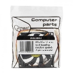 Вентилятор Gembird D8015ВM-3, 80x80x15 подшипник, 3 pin, провод 30 см , OEM 100, фото3